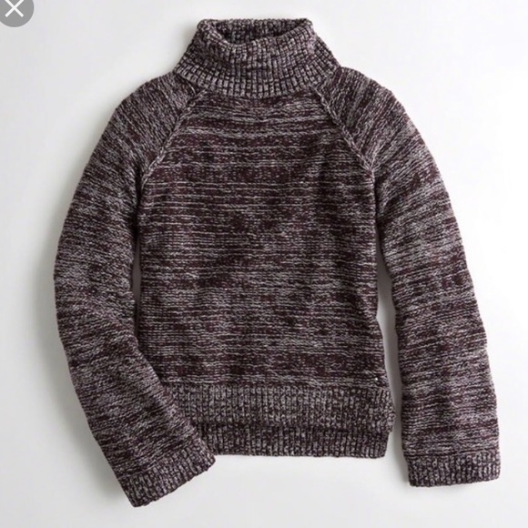 Hollister Sweaters - NWT Hollister marled knit turtleneck w/bell sleeve